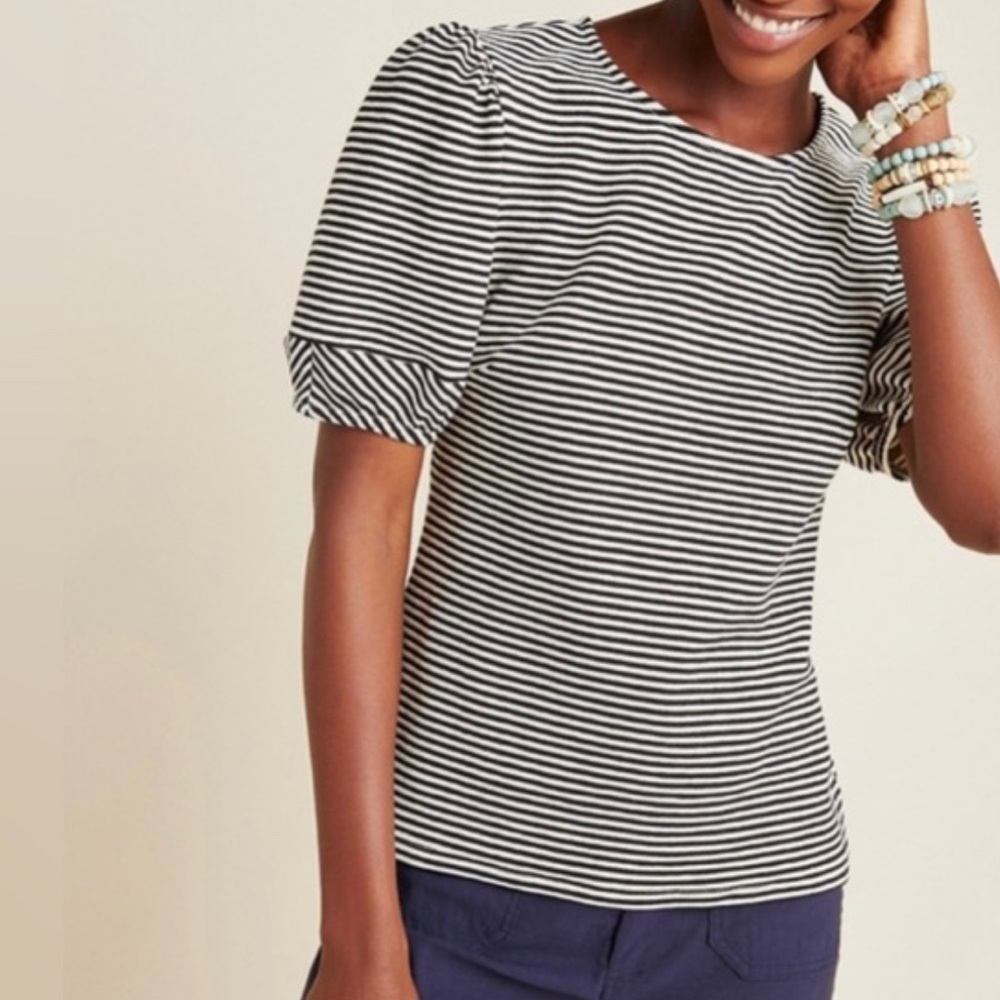 Anthropologie Dolan Left Coast Stripe Top Medium
